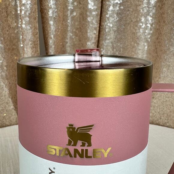 Stanley Limited Edition The Fall Refresh Stay Hot Camp Mug, 24 oz Antique Pink - Picture 3 of 10